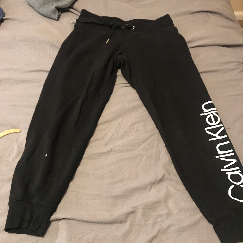 Black joggers